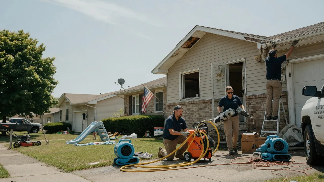 Water Damage Restoration in Linden, TN near me